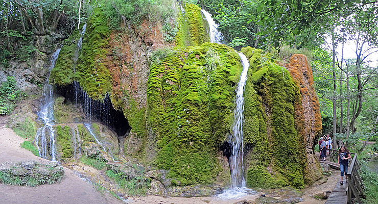 Der Wasserfall Dreimühlen bei Nohn, Foto: Jochen Hank